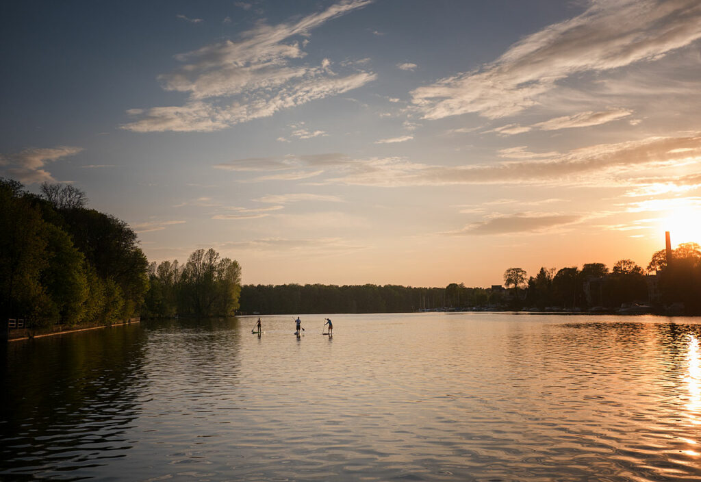 Die Spree in Friedrichshagen