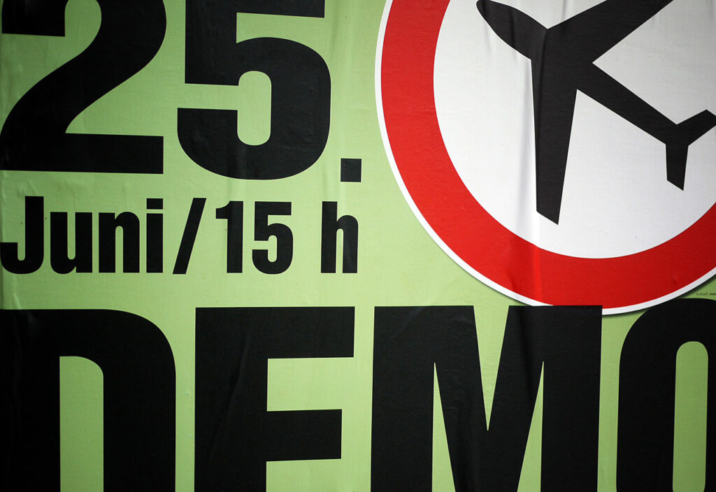 Friedrichshagen Protest gegen Fluglärm