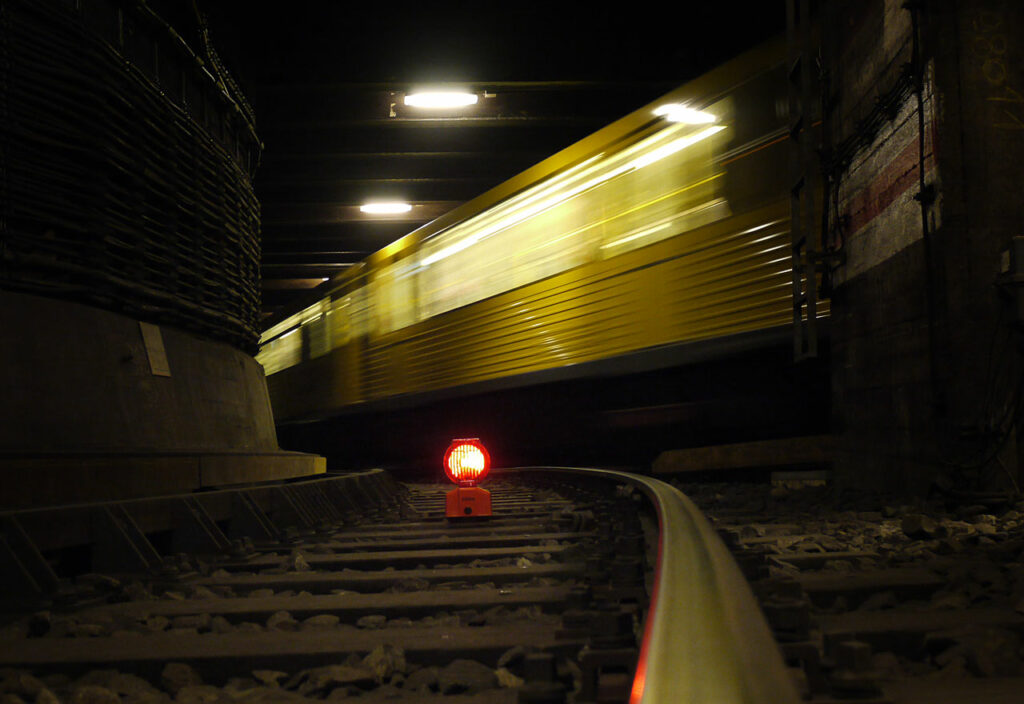 Berlin - im U-Bahntunnel