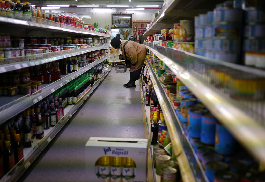 Berlin - im Supermarkt