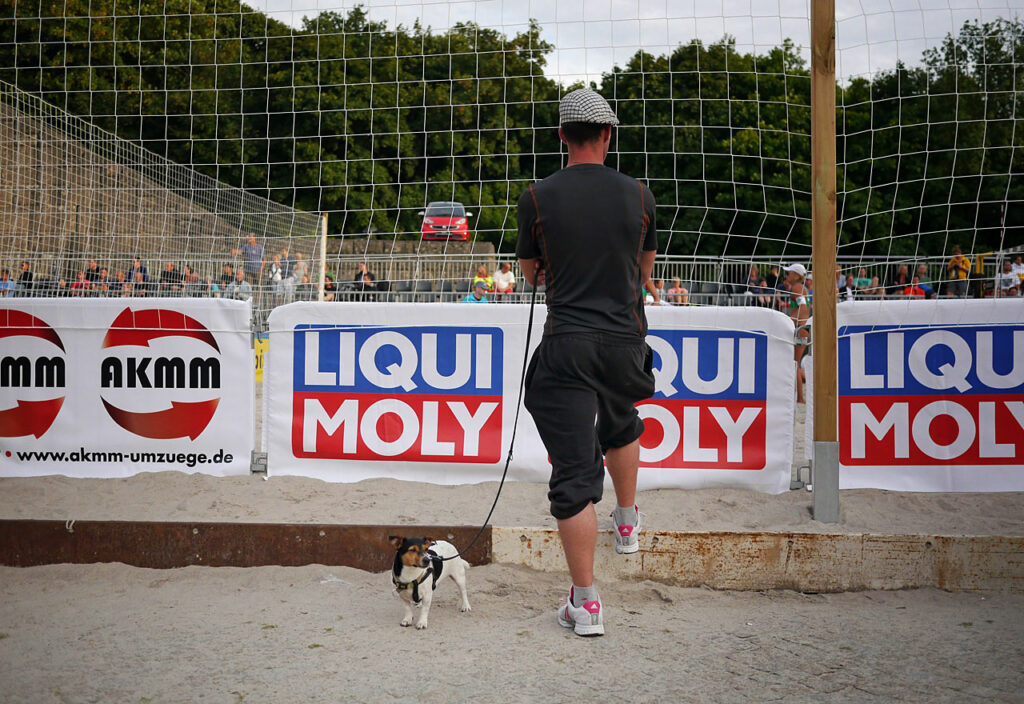 Berlin - beim Beach-Volleyball