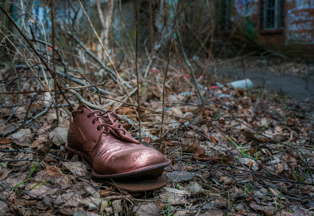 Berlin - einzelner Schuh