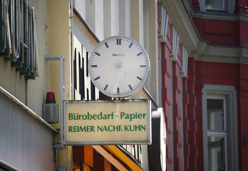 Berlin - Uhr ohne Zeiger
