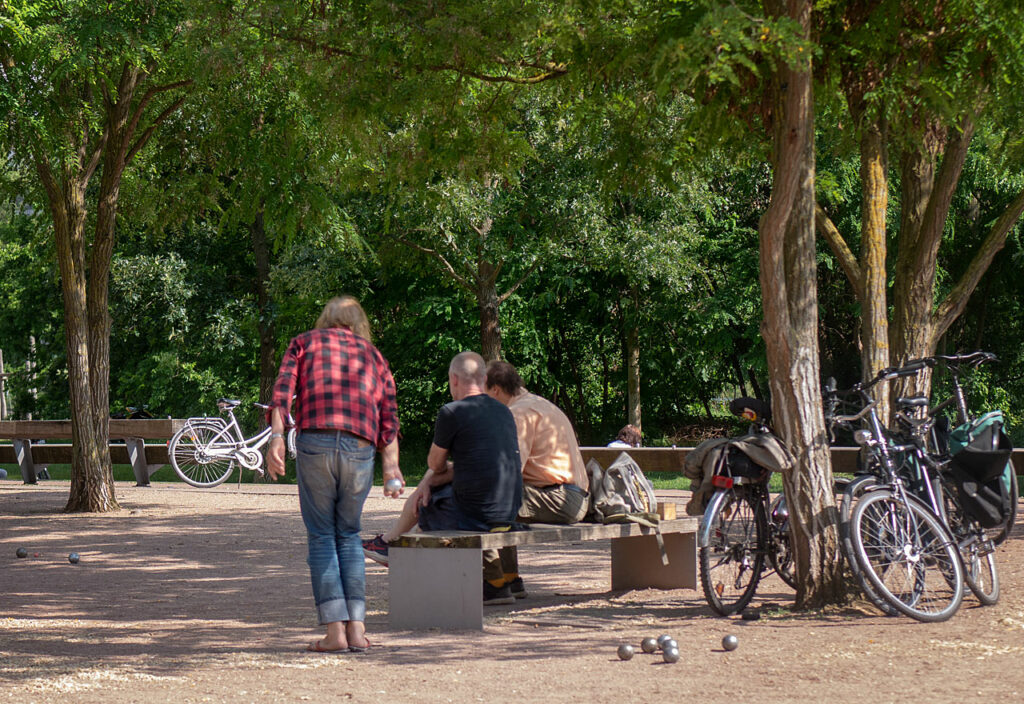Im Park am Gleisdreieck