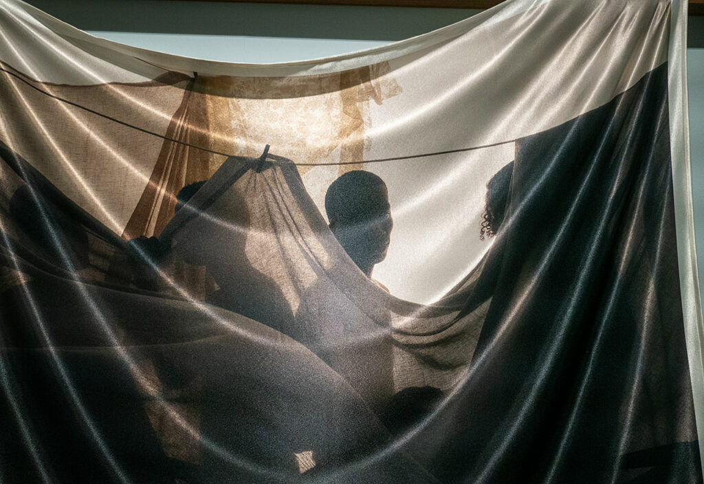 Eigenes Foto am Rande einer Ausstellung im co